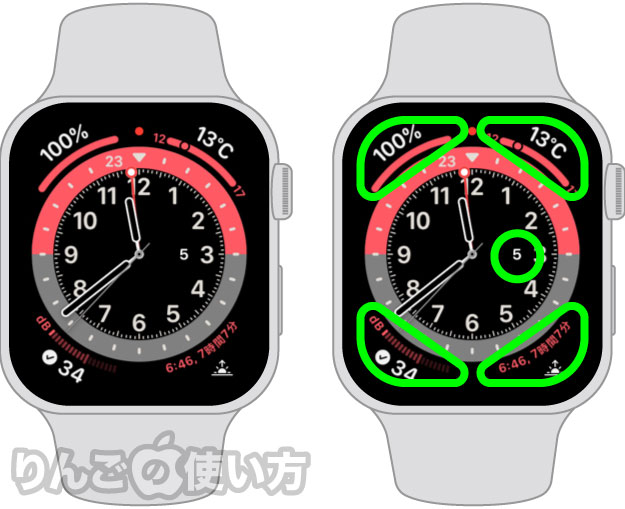 Apple Watchのコンプリケーションって何 りんごの使い方